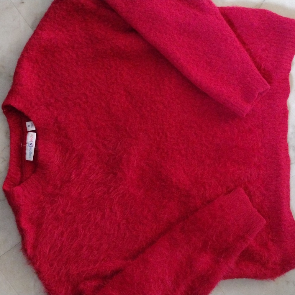 Cozy Red Sweater